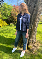skylen linen mix  jacket