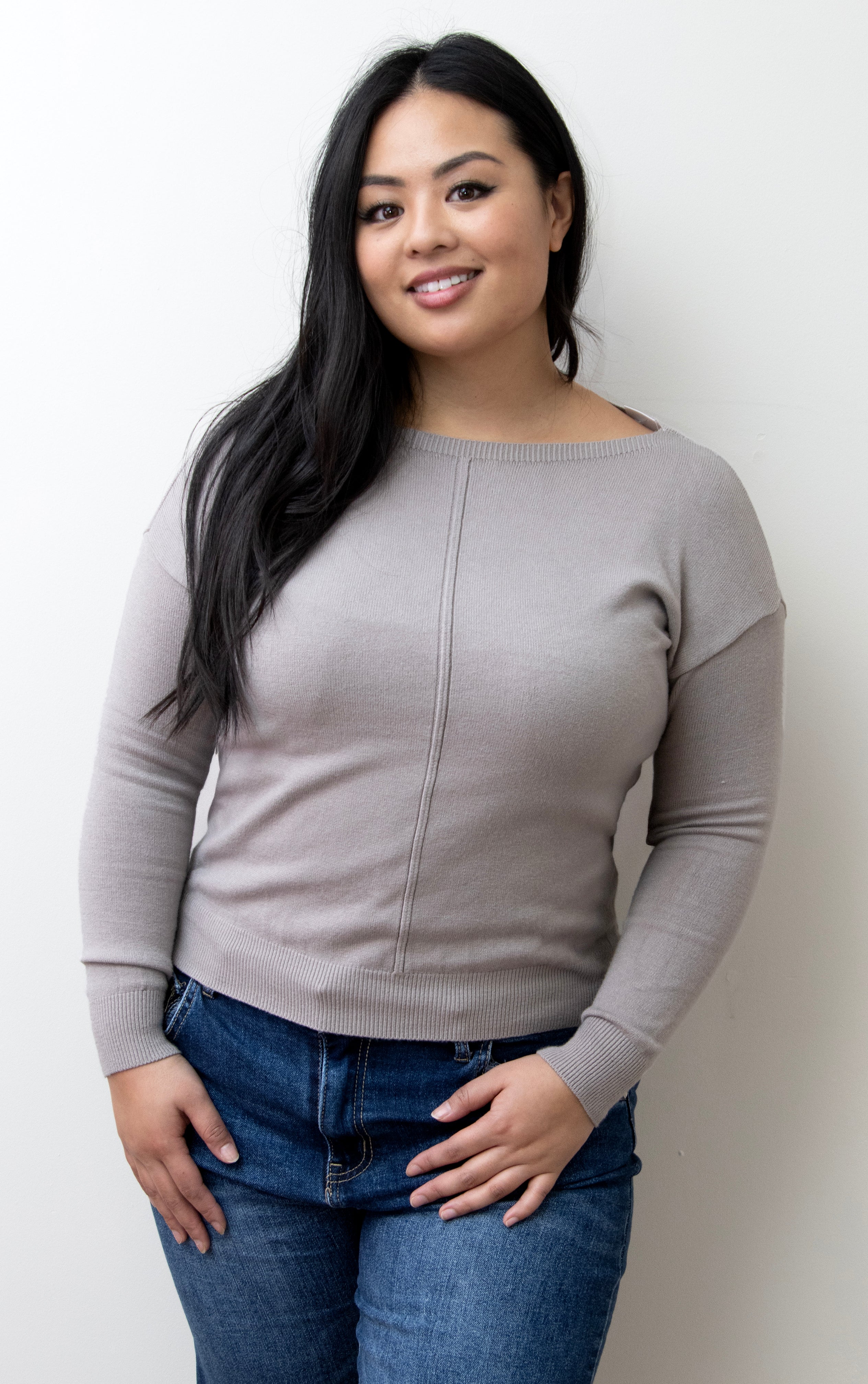 solo-mia-comfortable-soft-jumper-slash-neck