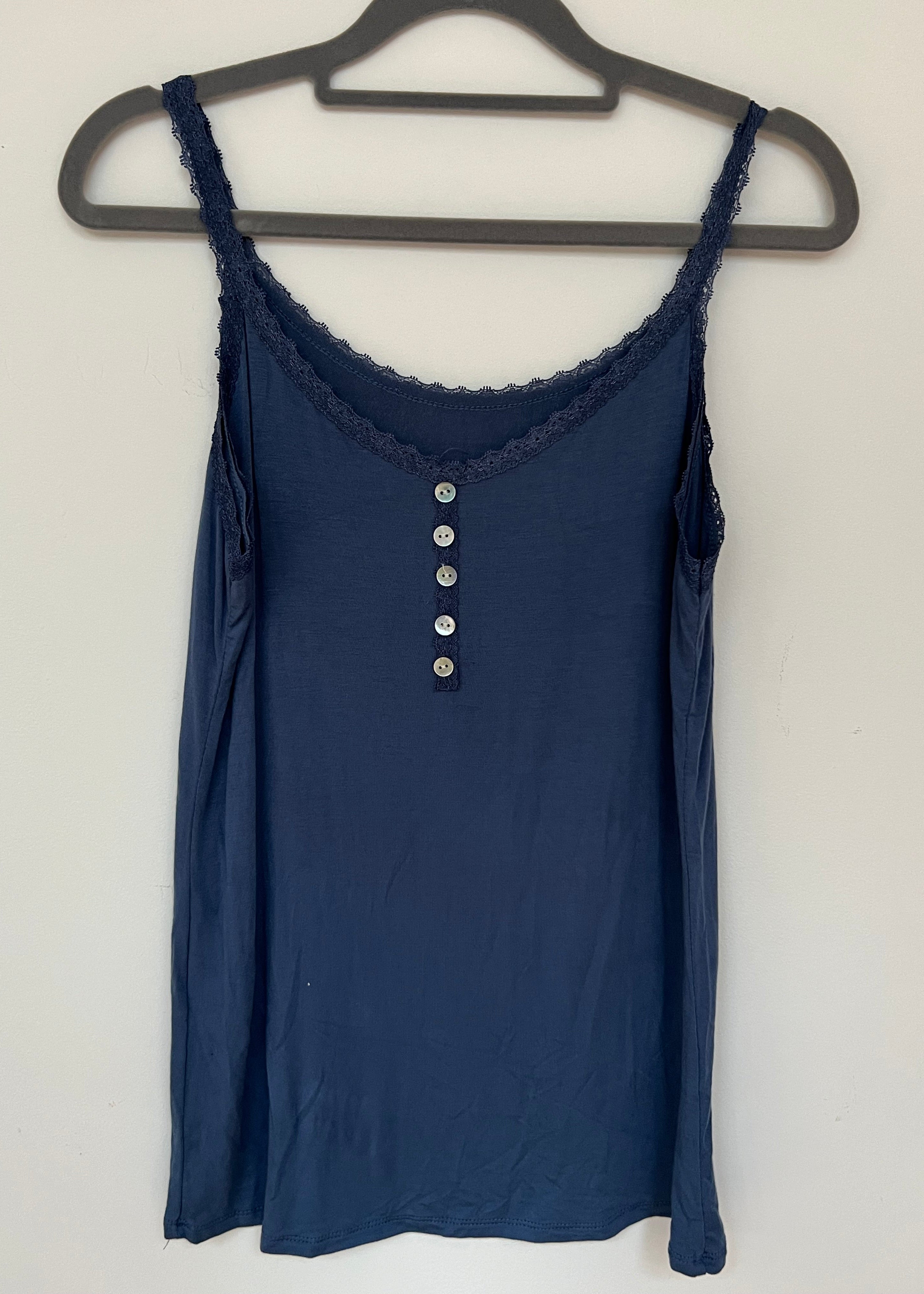 Navy strati vest 