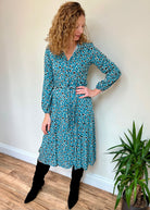 leopard print dress