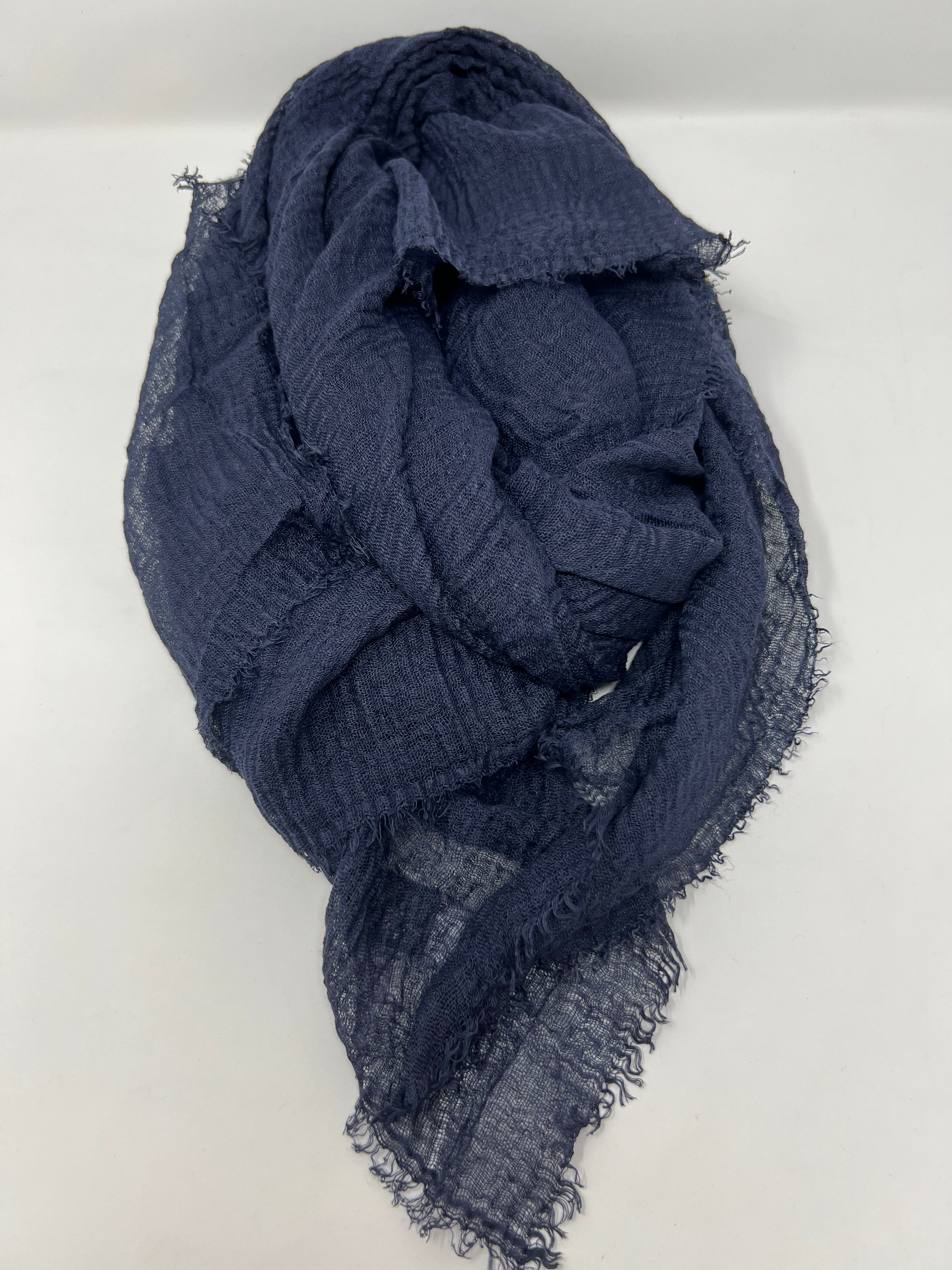 strati scarf navy 