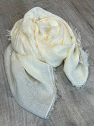 strati scarf white 