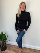 strati turtle neck top