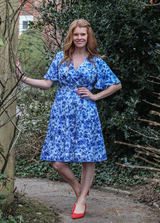 Conti Blue Floral Dress