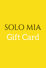 Solo Mia Gift Card