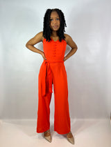 Conti Orange Jumpsuit