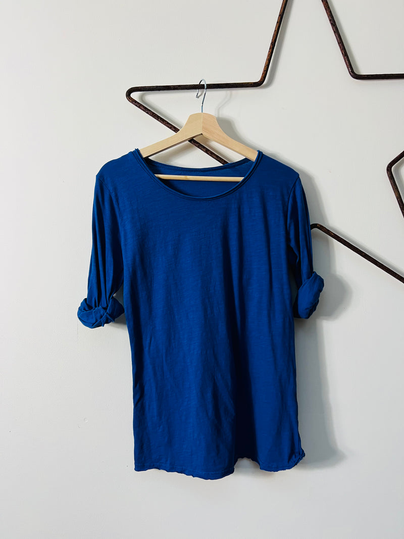 Strati cotton Long Sleeve Top