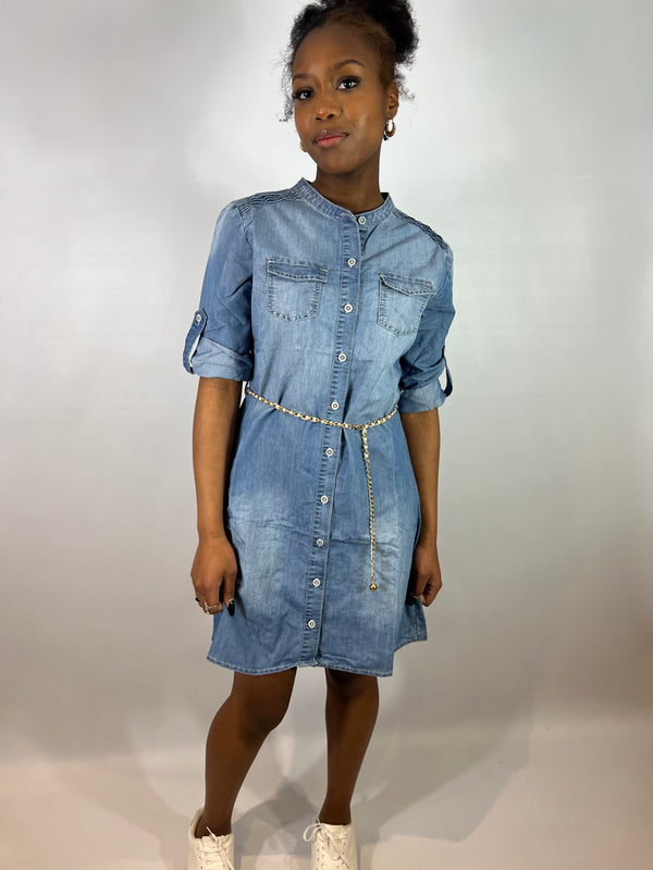 Nisha Shirt Dress