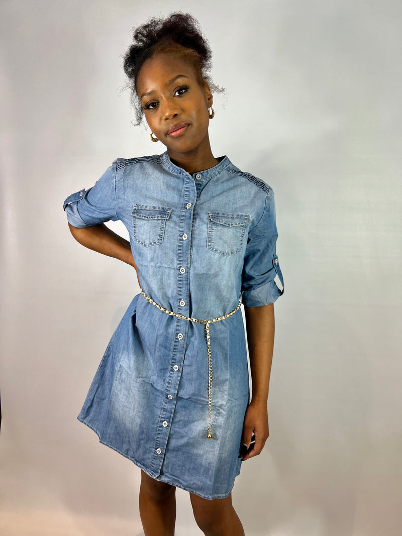 Nisha Shirt Dress