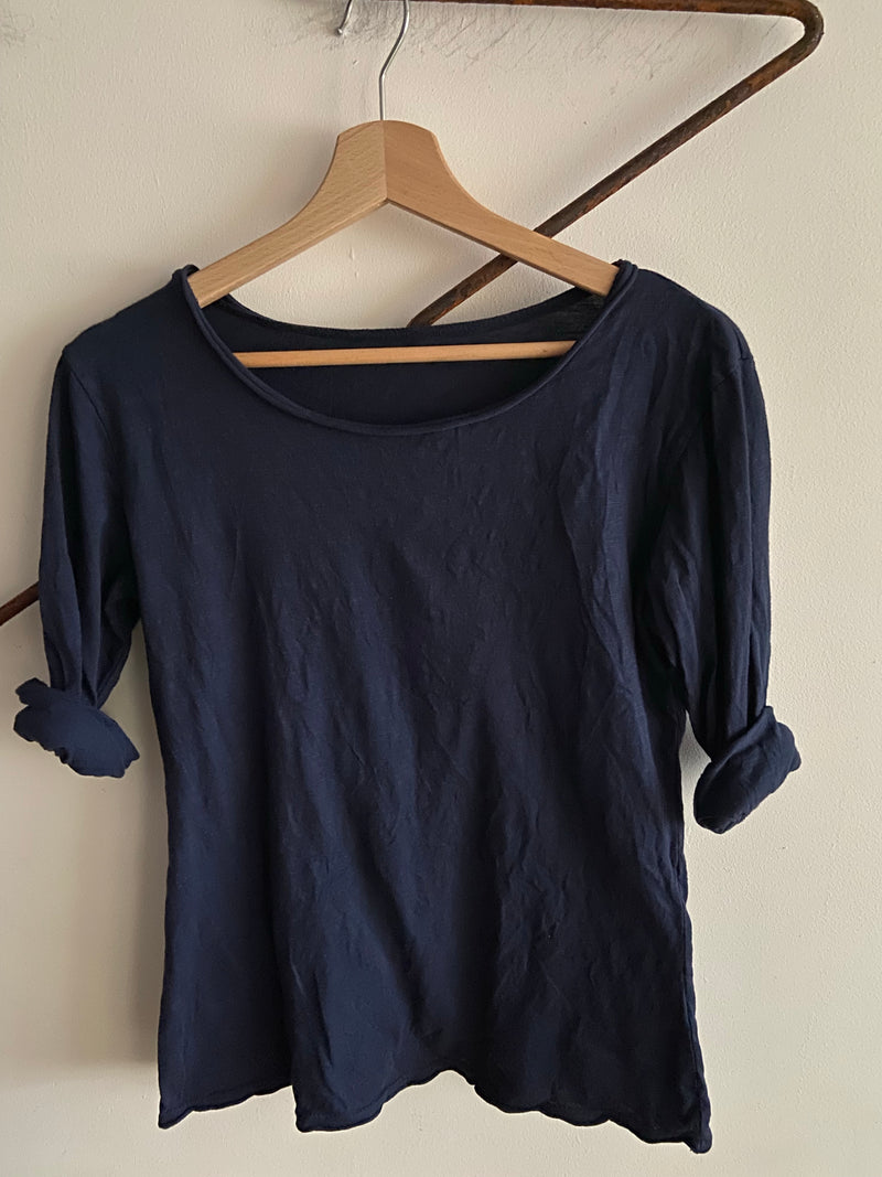 Strati cotton Long Sleeve Top