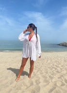 skye kaftan dress