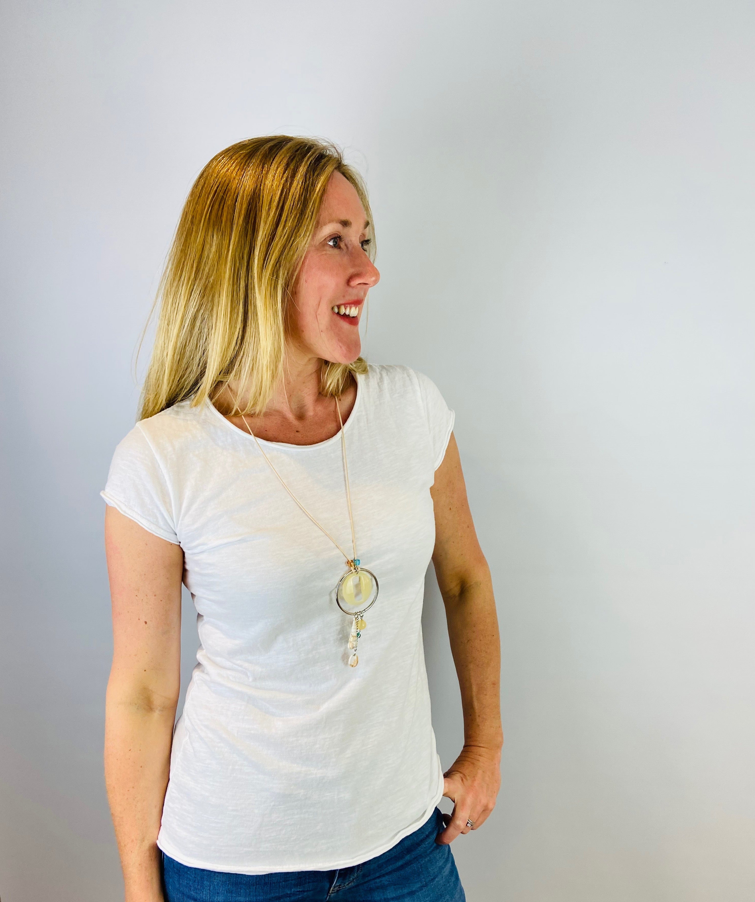 strati fitted t-shirt